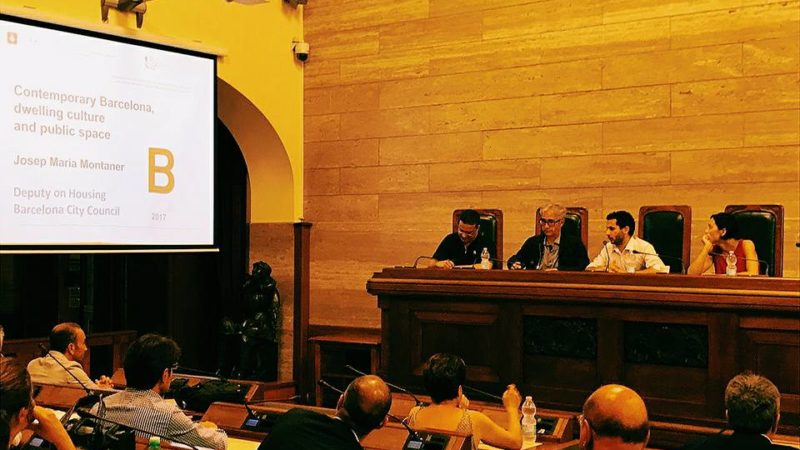Politiche per l’abitare e spazi pubblici a Barcellona | Josep Montaner a Cagliari in Commissione Urbanistica